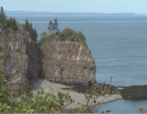 Cape d’Or is one of the most storied places in Mi’kma’ki. Looking east from the Bay of Fundy to the Minas Basin nearly every point in the distance is a Kluskap story place. 