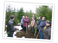 In December 2008 the MDCC Elders Advisory Council were involved in the site selection and future home of the Mi’kmawey Debert Cultural Centre. After an intensive site planning exercise, the EAC walked the land and to recommend the location, which overlooks the 13,000 year old archaeological sites. 